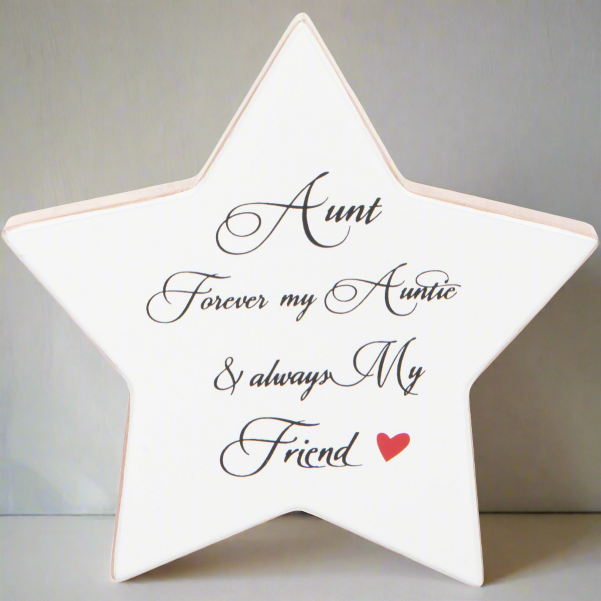 Aunt Star Plaque 16 x 16cm