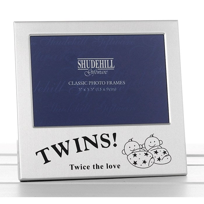 Twins Twice The Love Photo Frame