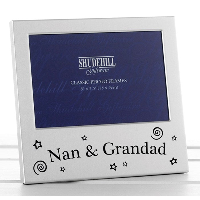 Nan &amp; Grandad Photo Frame