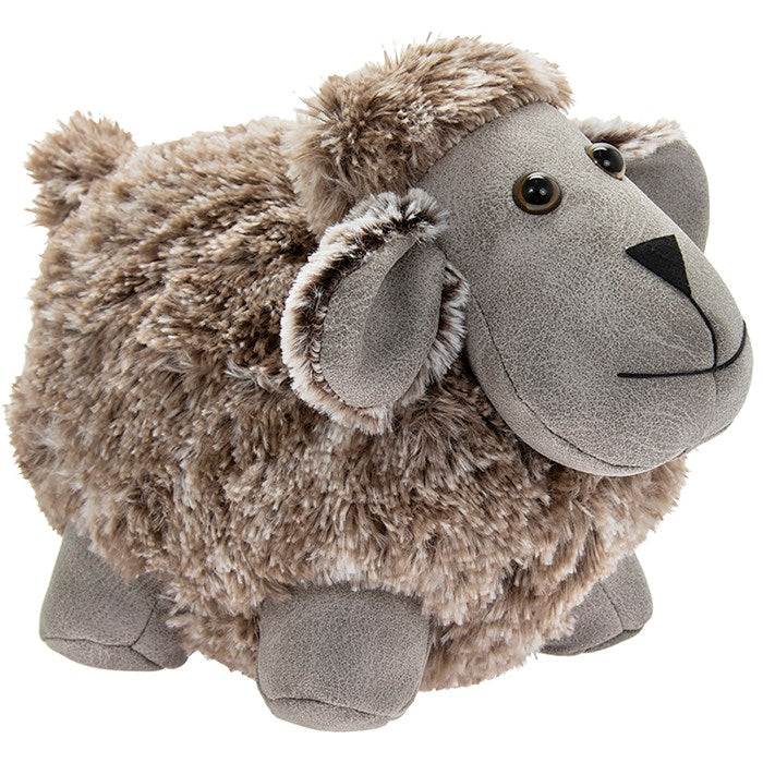 Sheep Doorstop in Grey