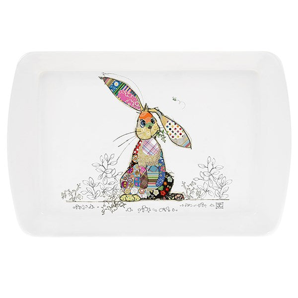 Binky Bunny Melamine Small Food Tray