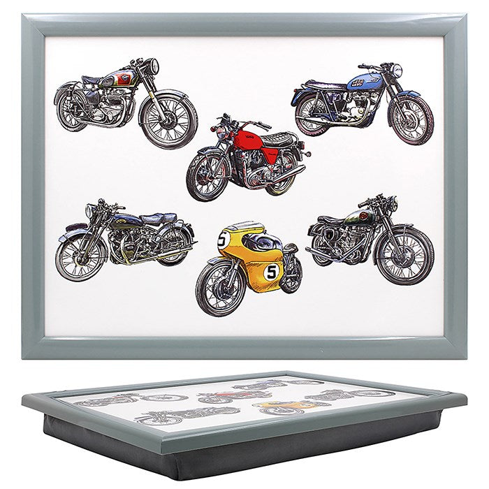 Classic Motorbikes Design Lap Tray