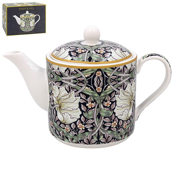 William Morris Midnight Pimpernel Teapot