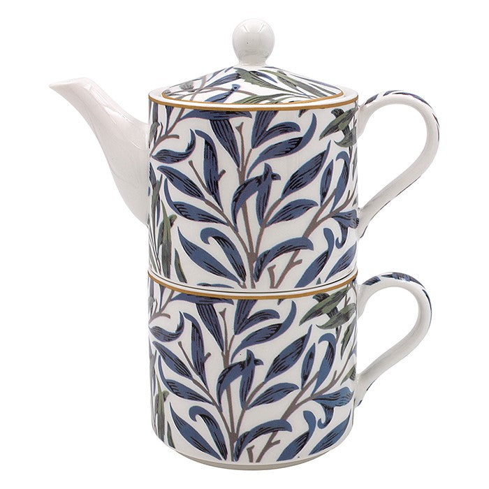 William Morris Willow Bough Tea For One Set