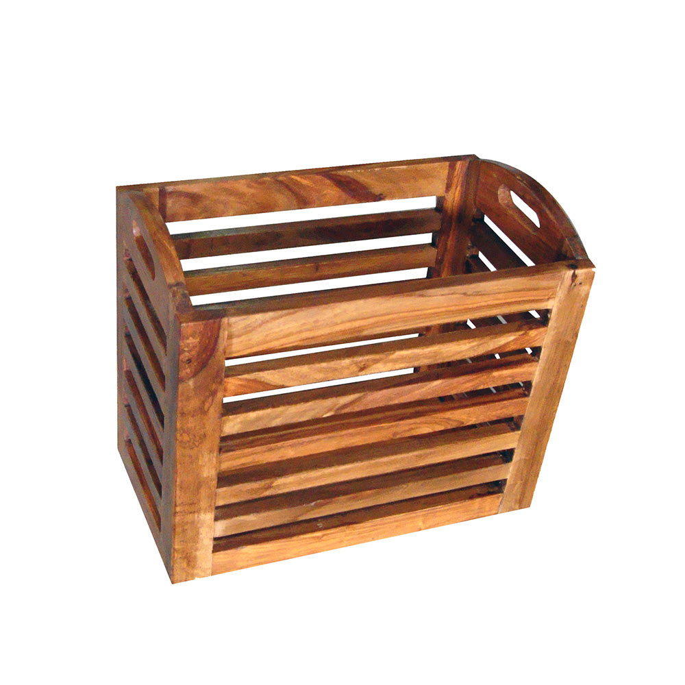 Jaipur Sheesham Wood Basket