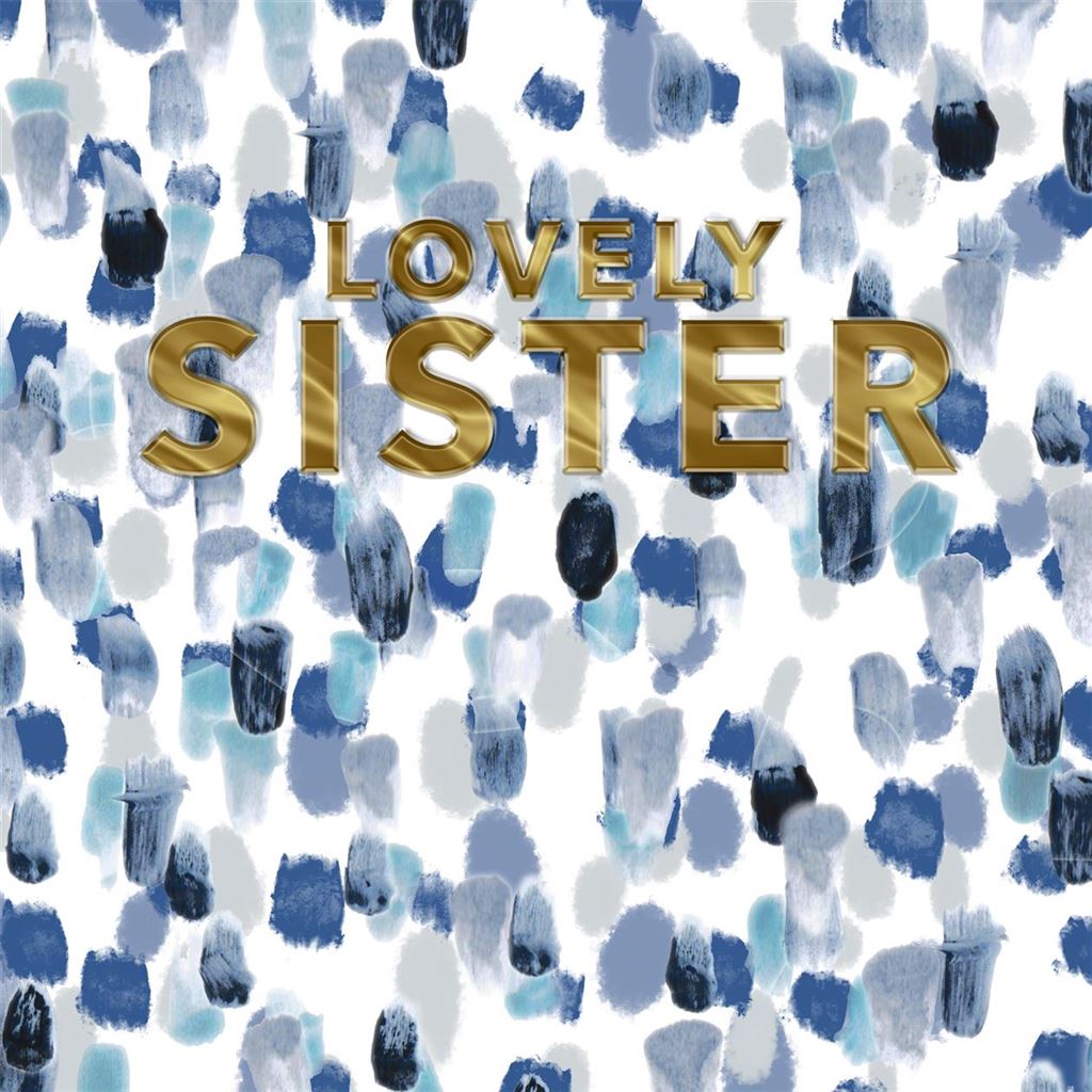 Lovely Sister Birthday Greetings Card