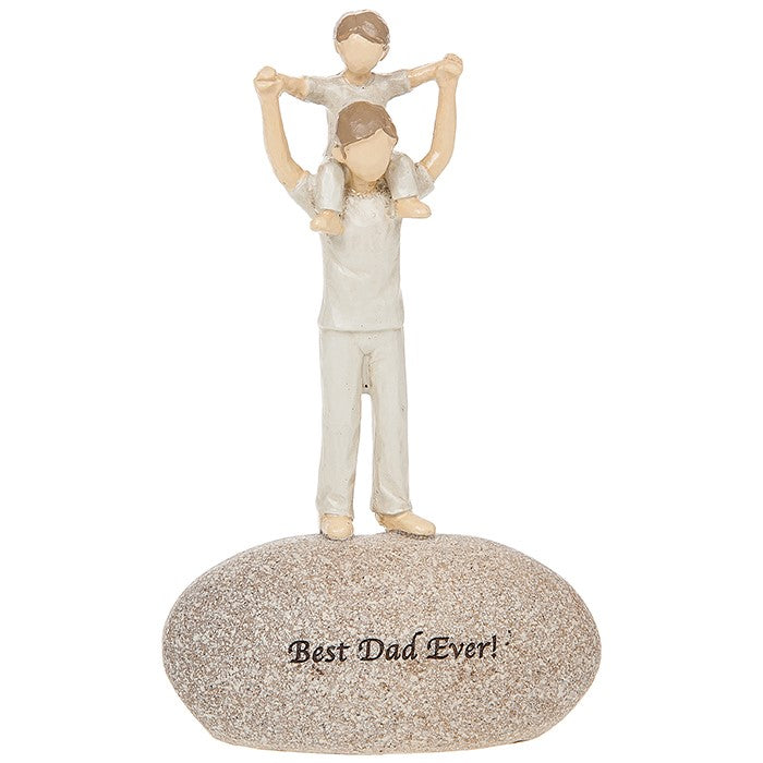 Best Dad Ever Sentiment Figurine