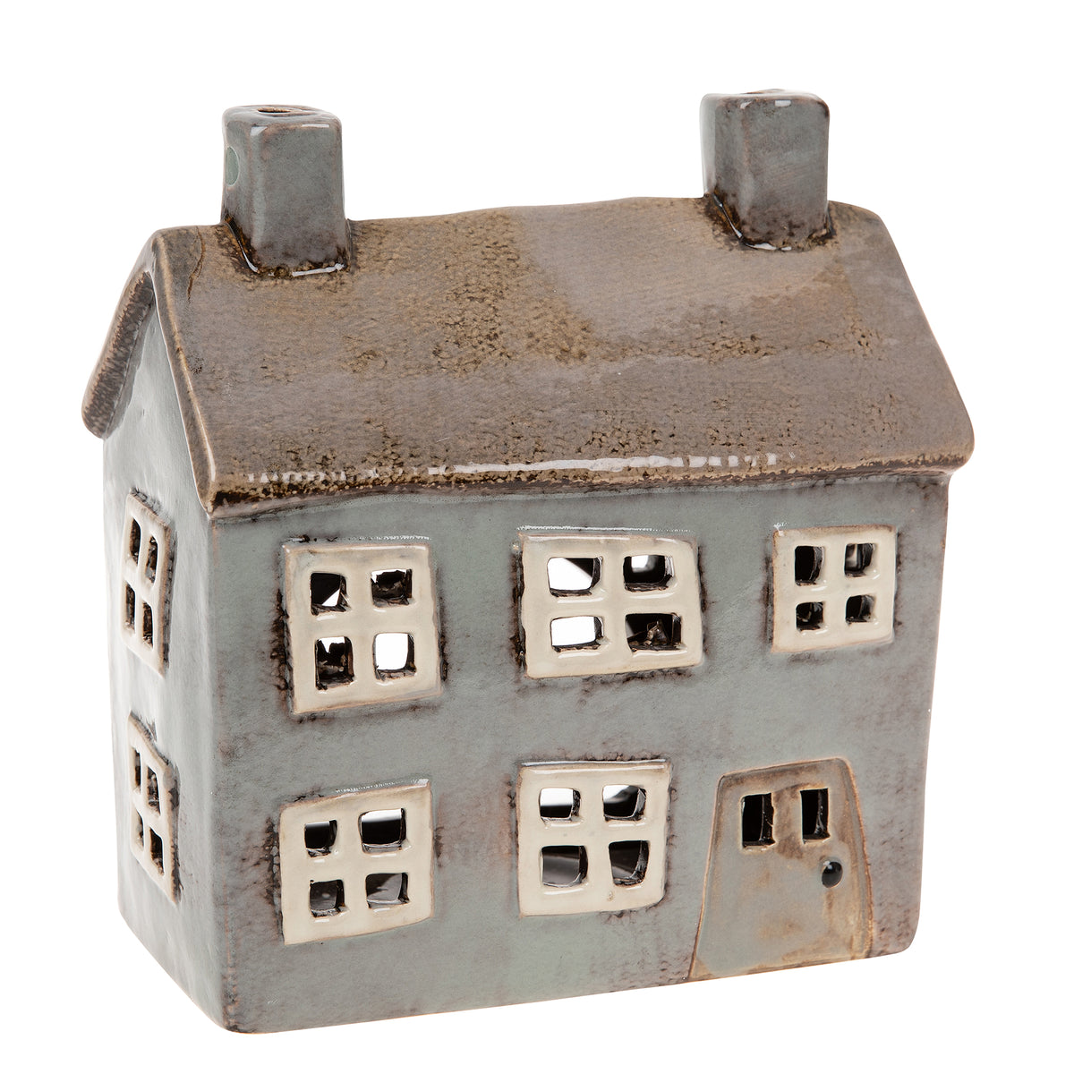 Grey House Tealight Holder