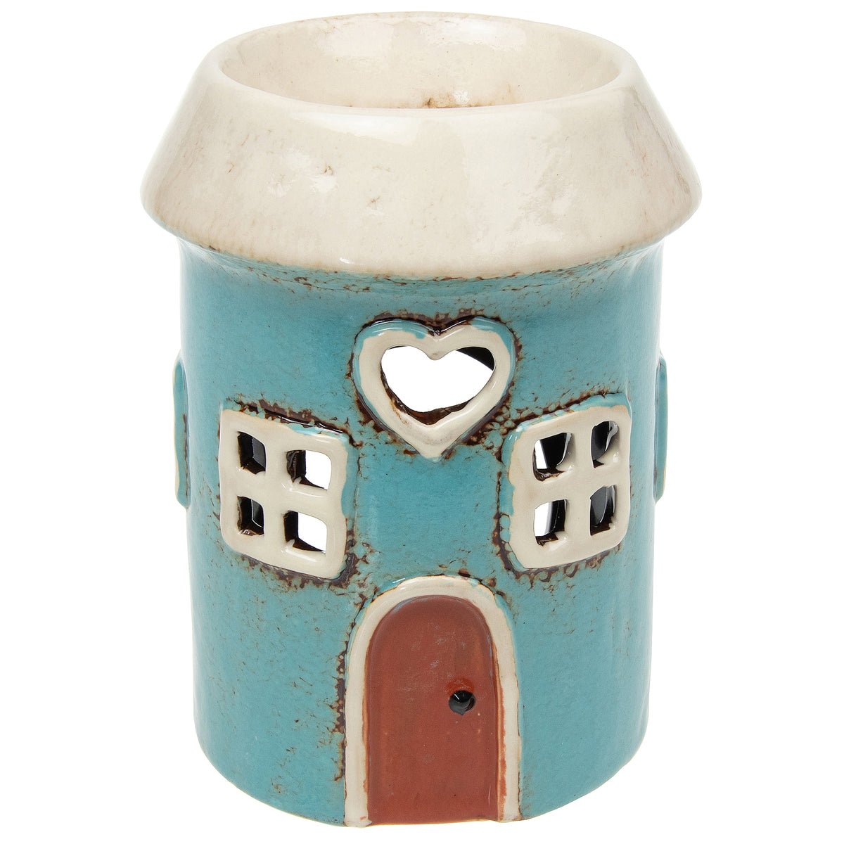 Teal House Tealight Holder &amp; Oil Burner