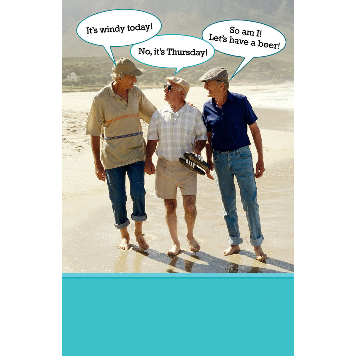 Old Man Humour Birthday Greetings Card