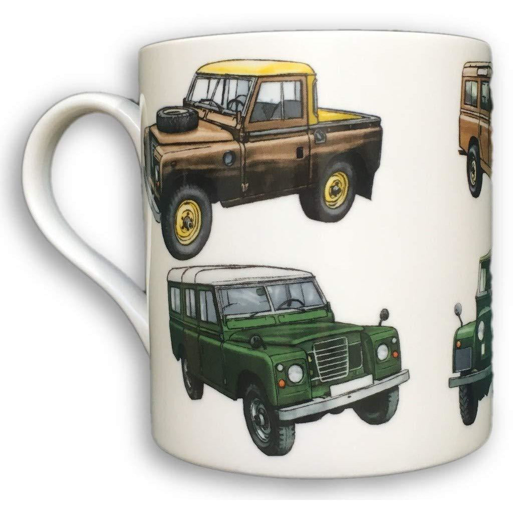 4 x 4 Fine China Mug