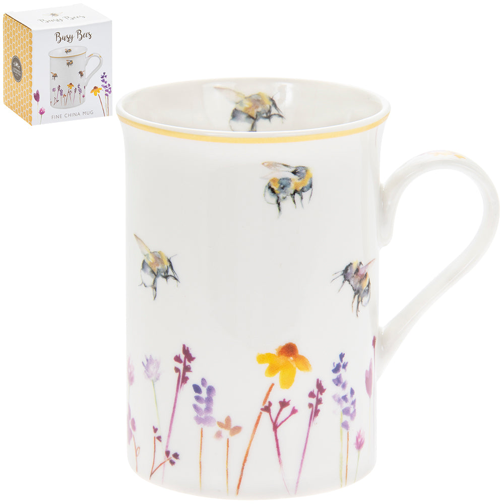 Busy Bees Fine China Mug